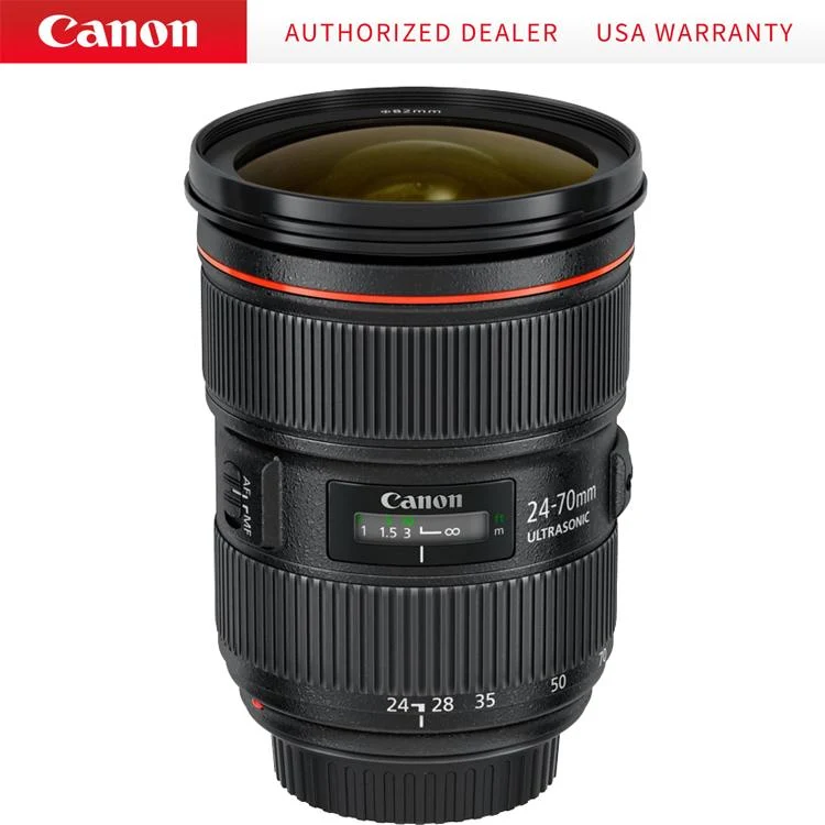 Canon EF 24-70mm f/2.8L II USM L-Series Standard Zoom Lens (5175B002) - Black - Image 5