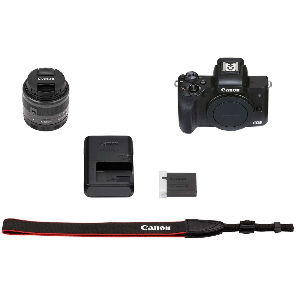 Canon EOS M50 Mark II Digital Camera +EF-M 15-45mm IS STM Lens +3 Year Protection Pack - Image 11