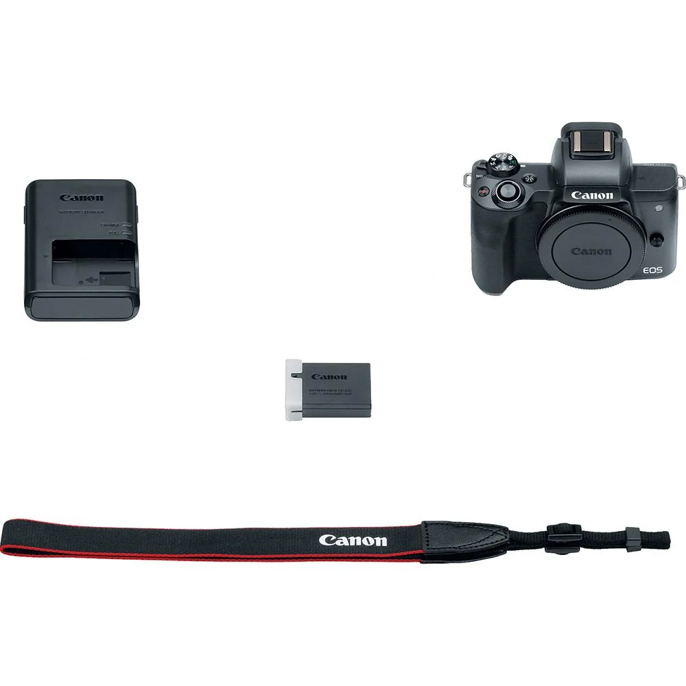 Canon EOS M50 Mirrorless Digital Camera (Body Only, Black) - Open Box - Image 5