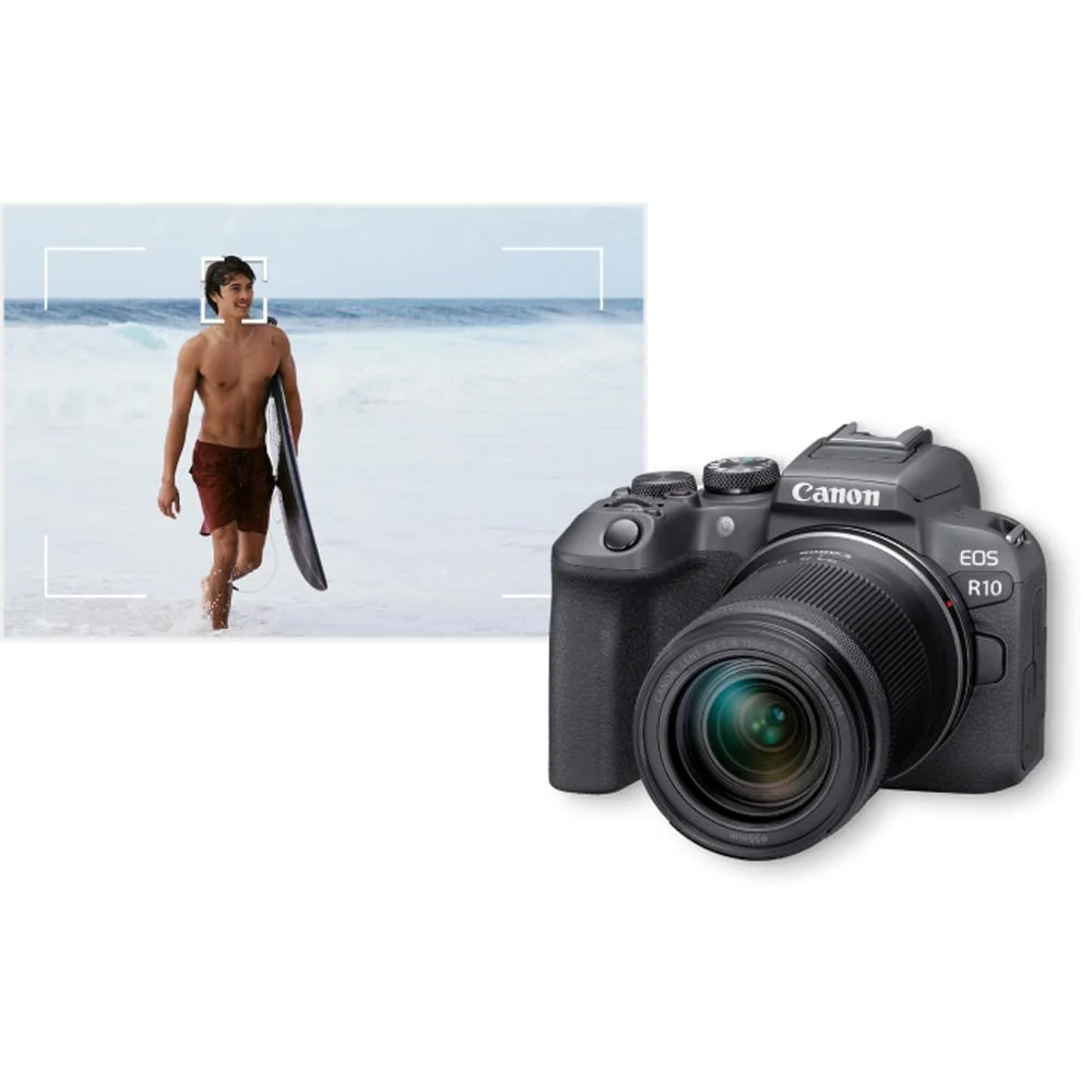 Canon EOS R10 Camera w/ 18-45MM Lens + 1TB Portable SSD + 2x 128GB Card + Reader - Image 15