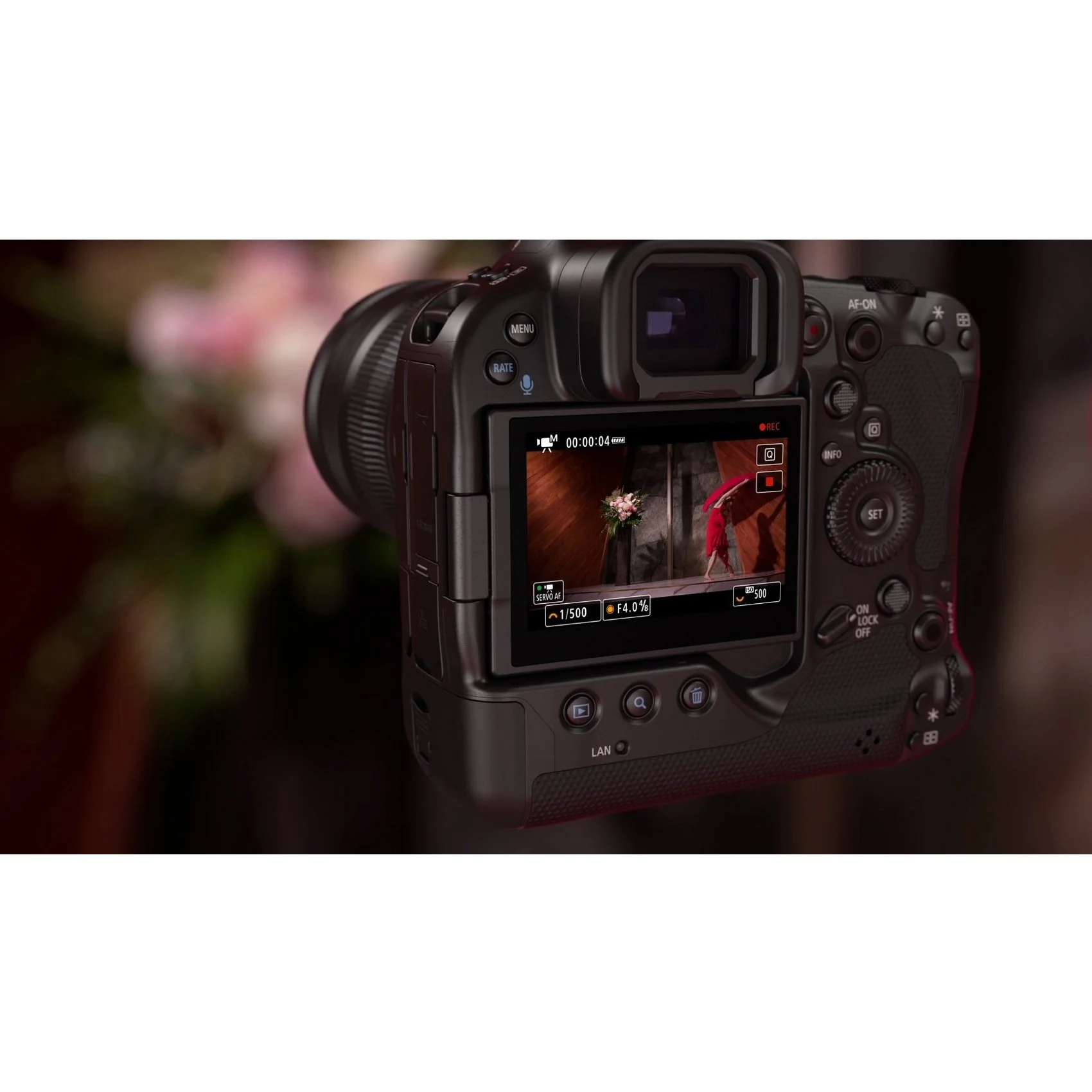 Canon EOS R3 Full Frame Mirrorless Camera Body w/ BSI Stacked CMOS Sensor 4895C002 - Image 11