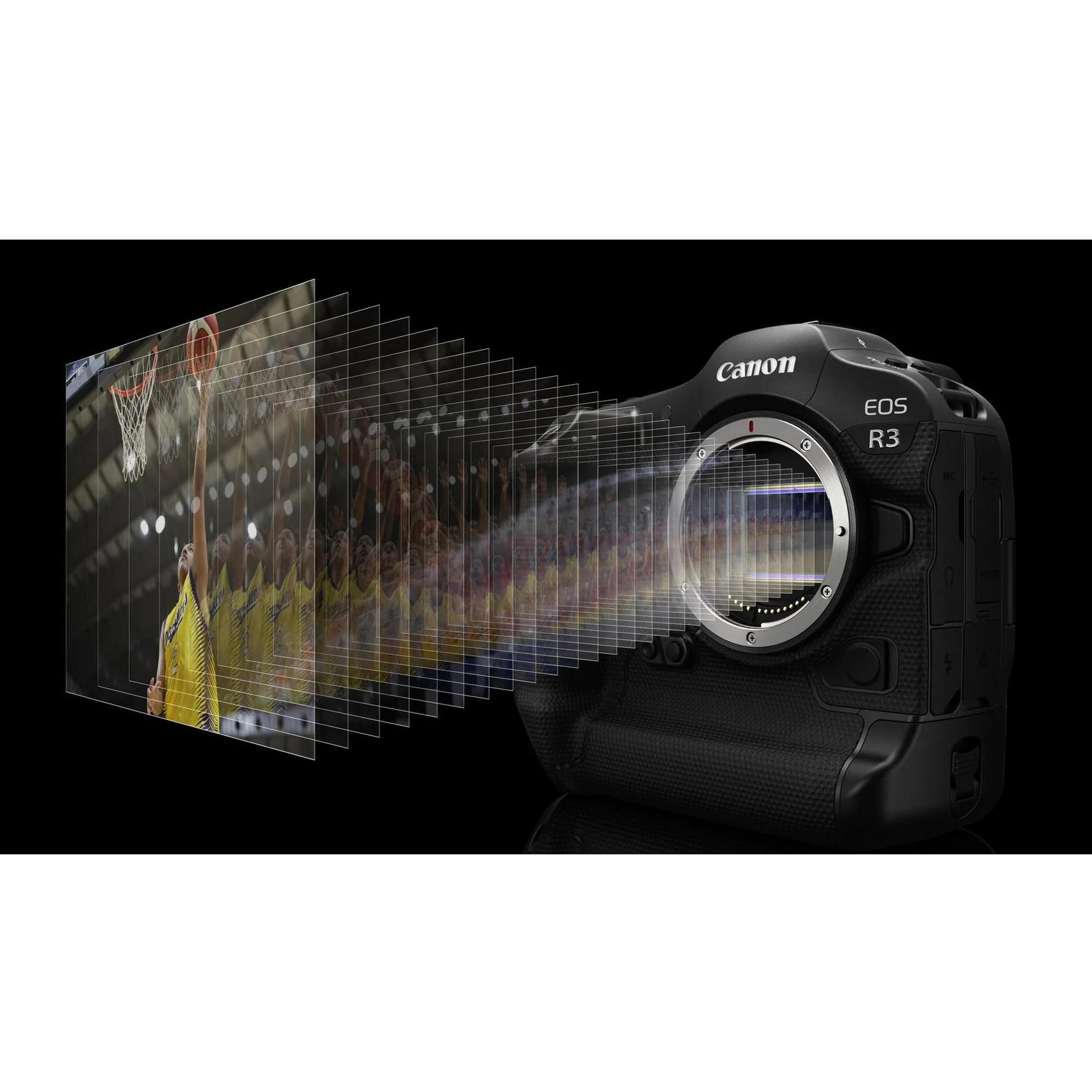 Canon EOS R3 Full Frame Mirrorless Camera Body w/ BSI Stacked CMOS Sensor 4895C002 - Image 17