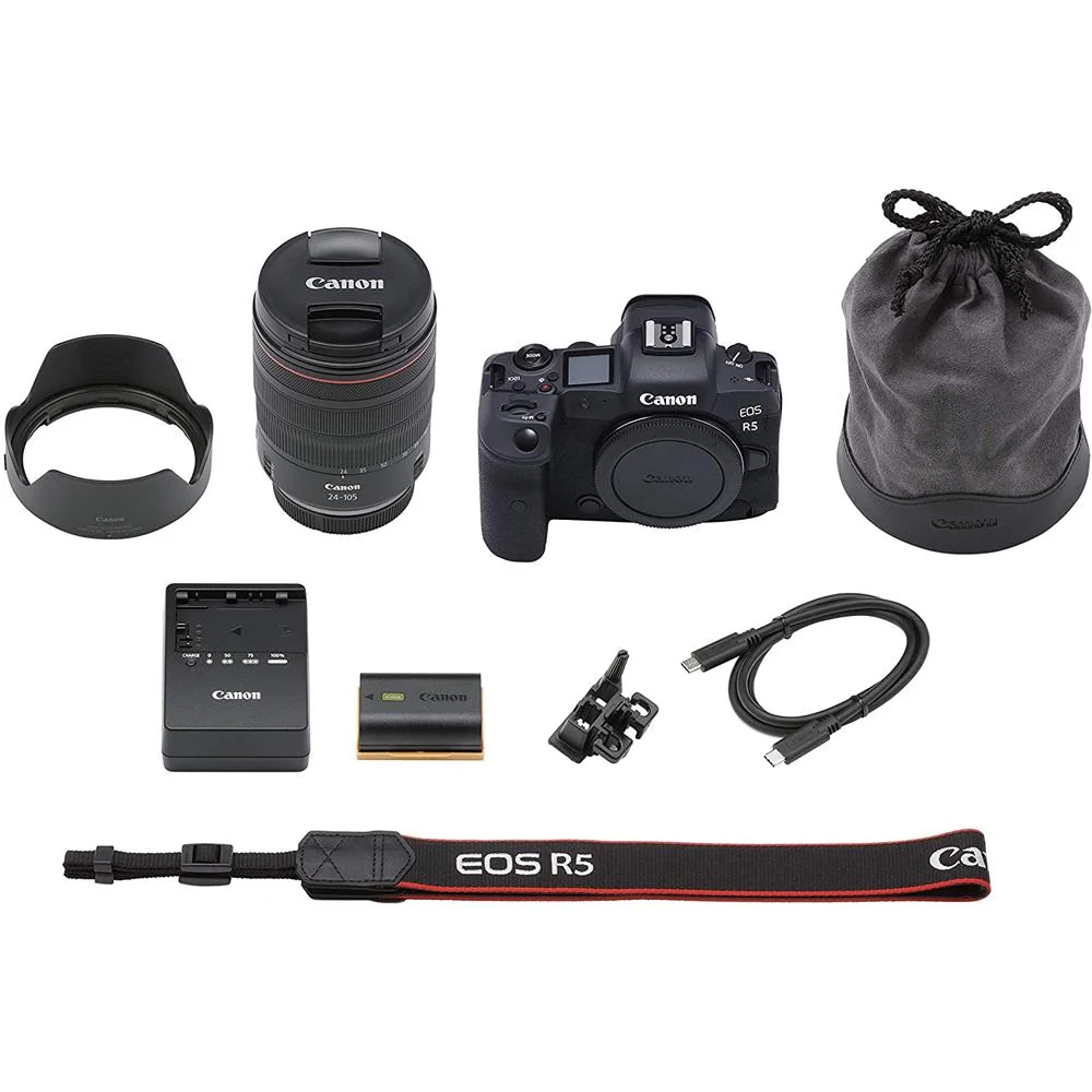 Canon EOS R5 Camera + 24-105mm Lens + 1TB Portable SSD + 128GB CFexpress Card Bundle - Image 12