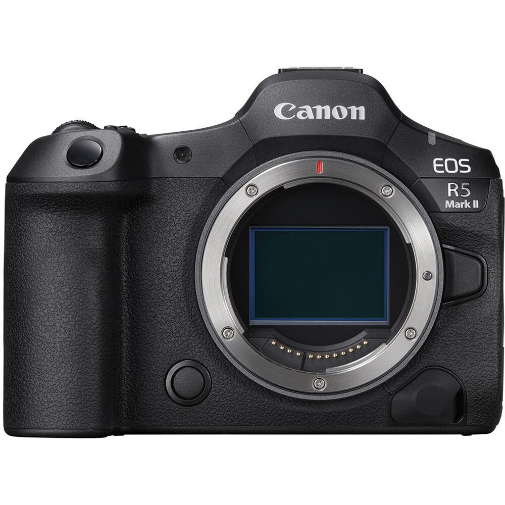 Canon EOS R5 Mark II Full Frame Mirrorless Camera Body + Microphone Monopod Kit Bundle - Image 9