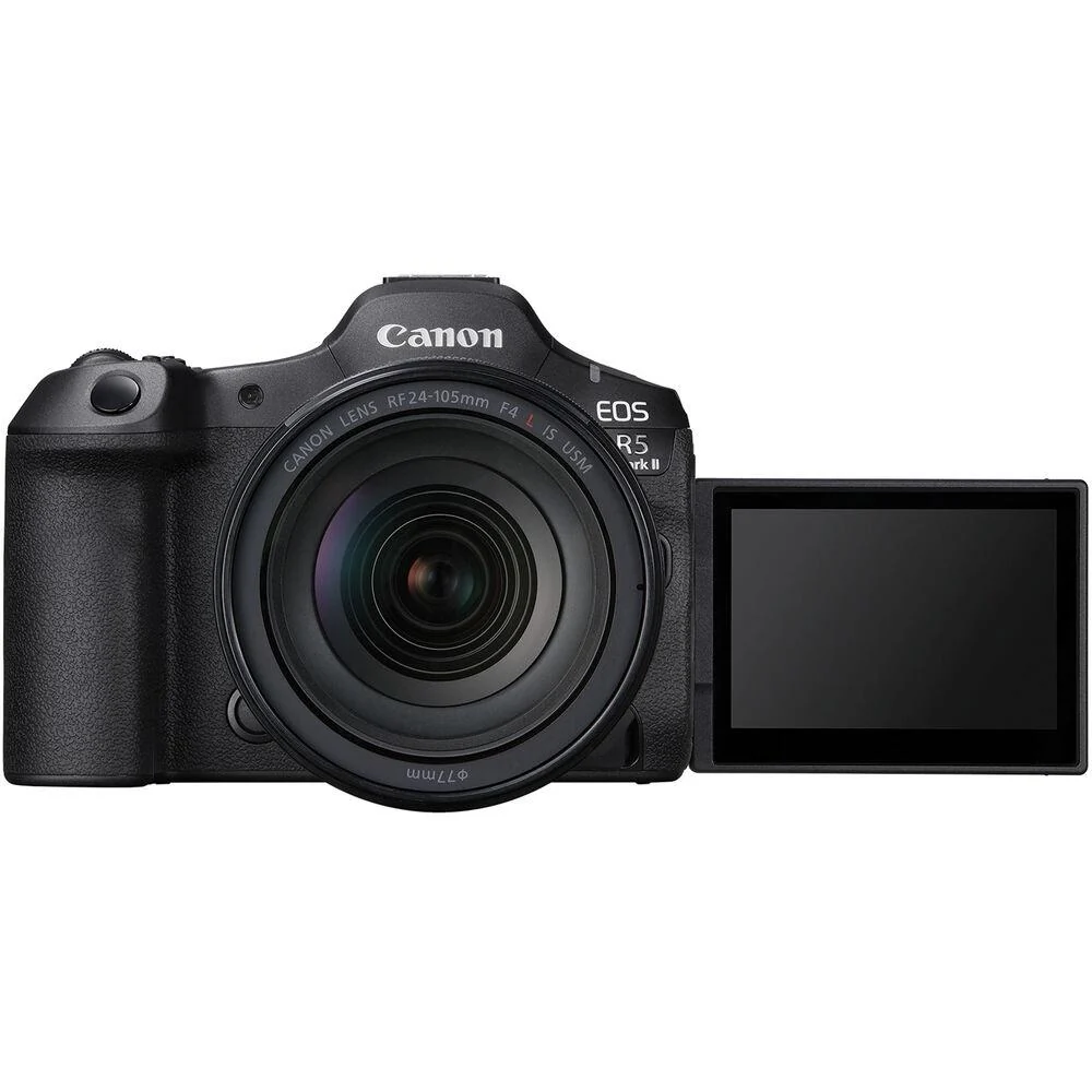 Canon EOS R5 Mark II Full Frame Mirrorless Camera + RF 24-105mm F4 L IS USM Lens Kit
