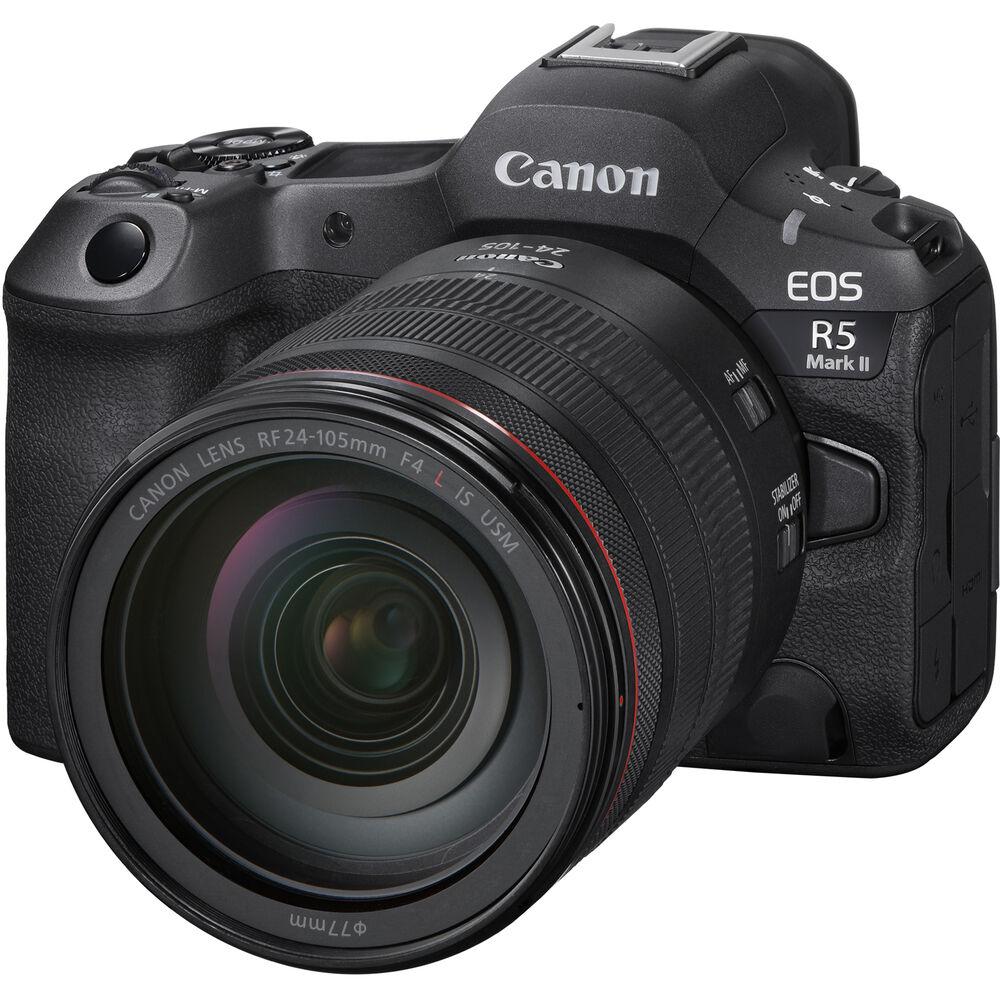 Canon EOS R5 Mark II Full Frame Mirrorless Camera + RF 24-105mm F4 L IS USM Lens Kit - Image 7