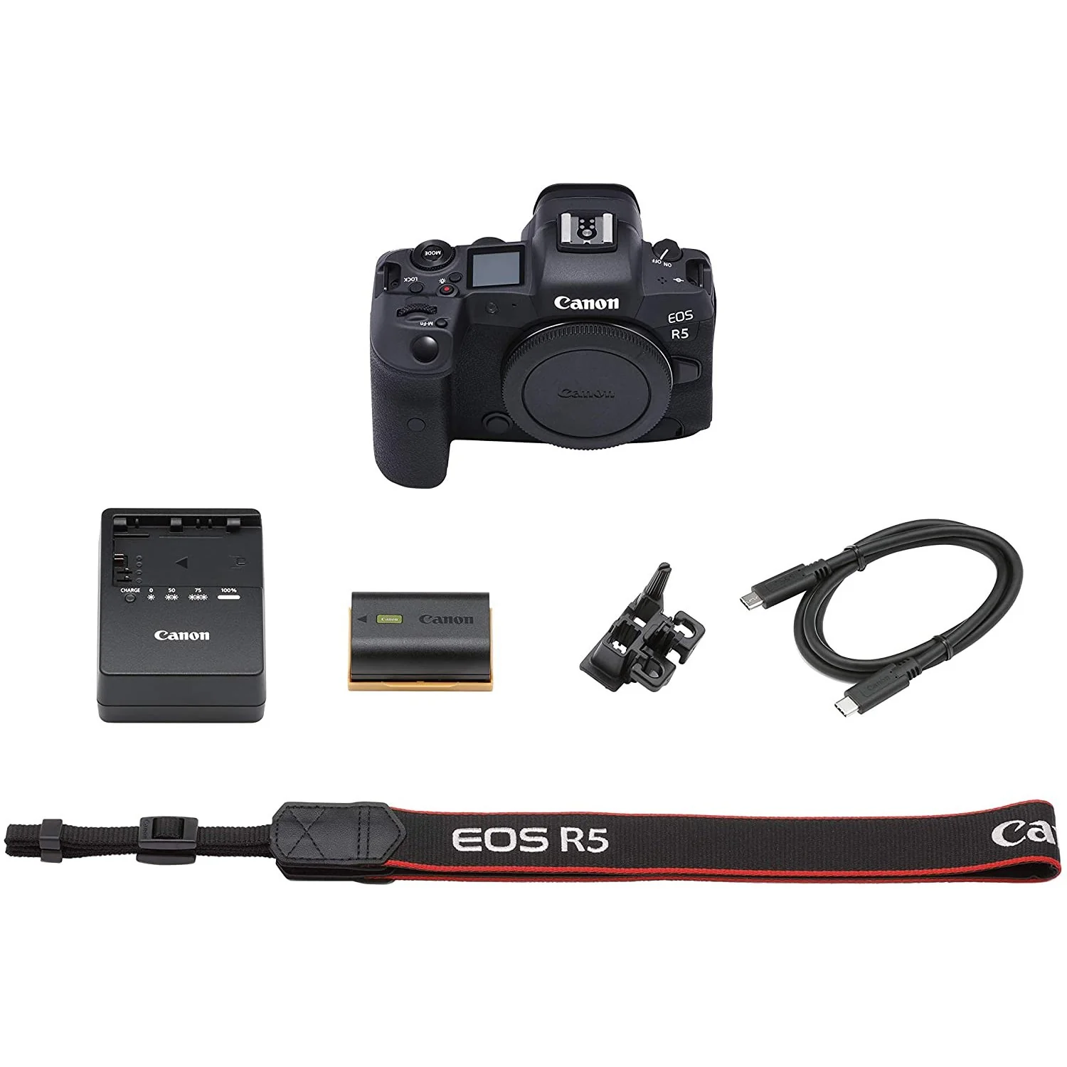 Canon EOS R5 Mirrorless Camera Body, 45MP IBIS & 8K Video + DJI RS 4 Gimbal Stabilizer - Image 8