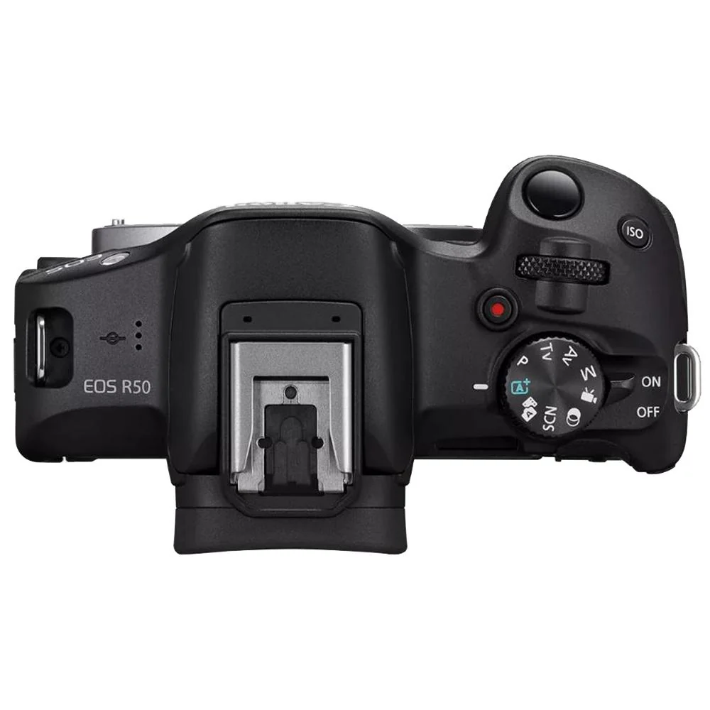 Canon EOS R50 Mirrorless Camera Body Black + Microphone & Tripod Accessories Bundle - Image 11