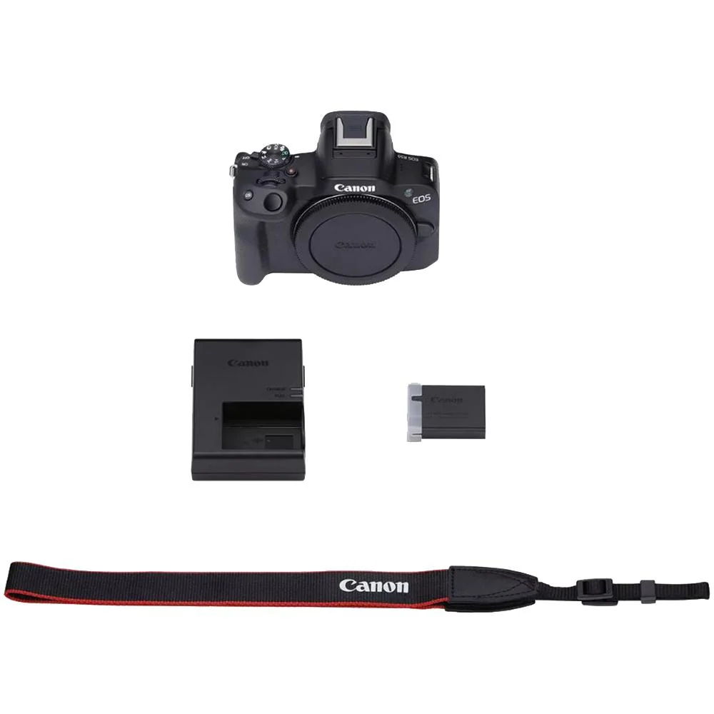Canon EOS R50 Mirrorless Camera Body Black + Microphone & Tripod Accessories Bundle - Image 15