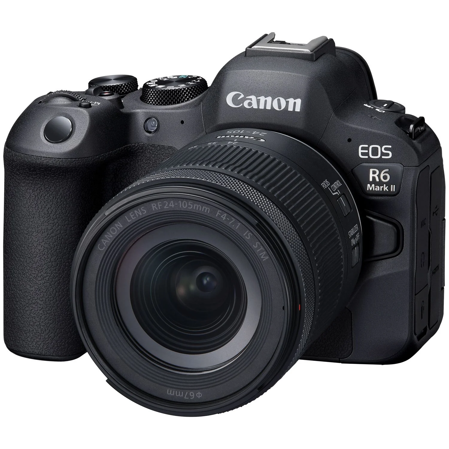 Canon EOS R6 Mark II Mirrorless Camera w/ RF 24-105mm USM Lens Kit (Renewed) + Bundle - Image 2
