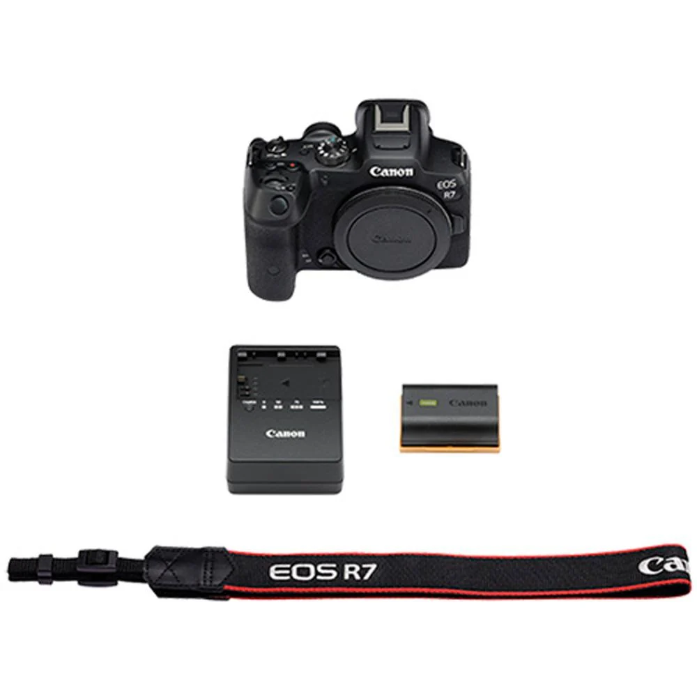Canon EOS R7 Mirrorless 4K Video 32.5MP APS-C Camera Body + 2x 64GB Card + Card Reader - Image 8