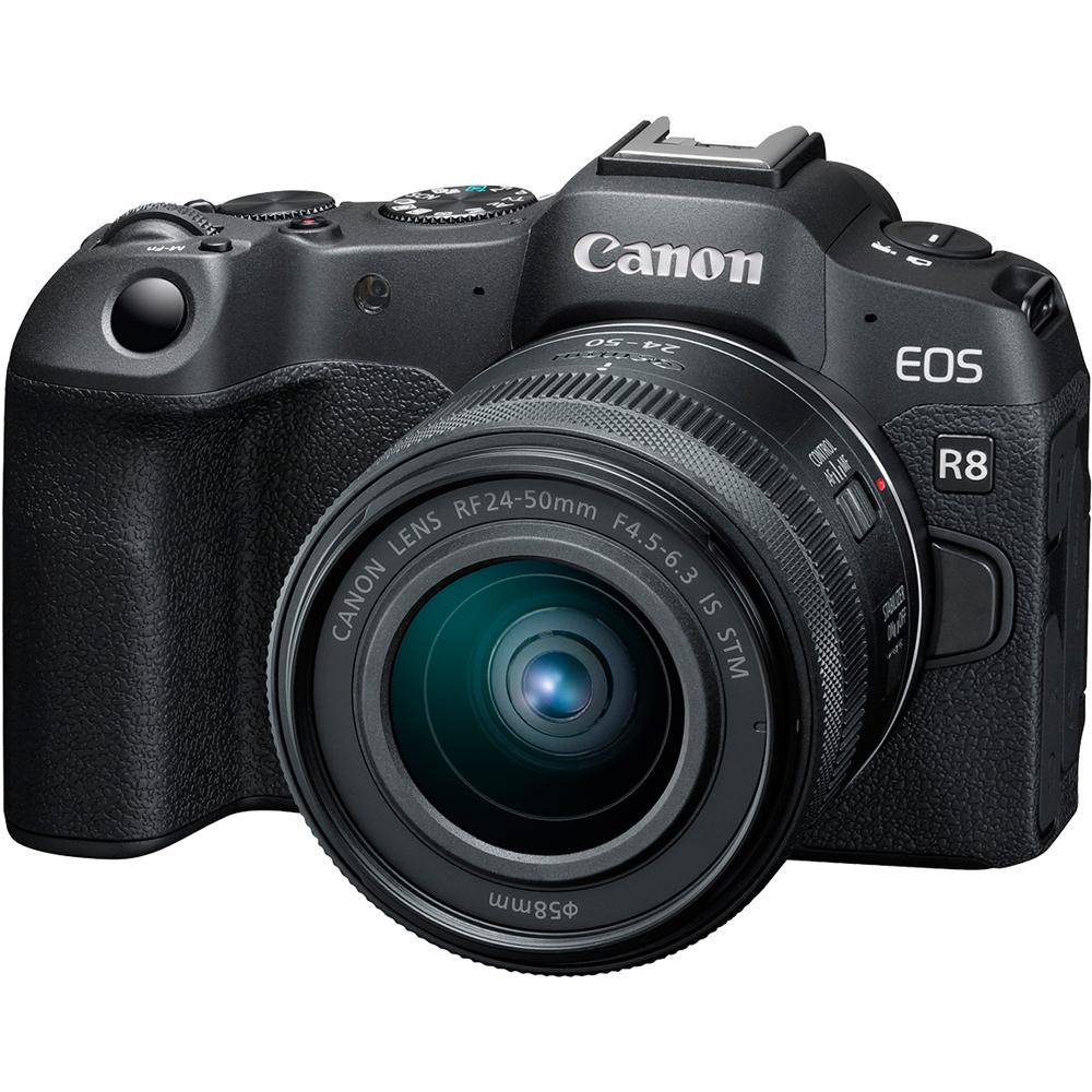 Canon EOS R8 Camera + 24-50mm IS STM Lens + 1TB Portable SSD + 2x 64GB Card + Reader - Image 2
