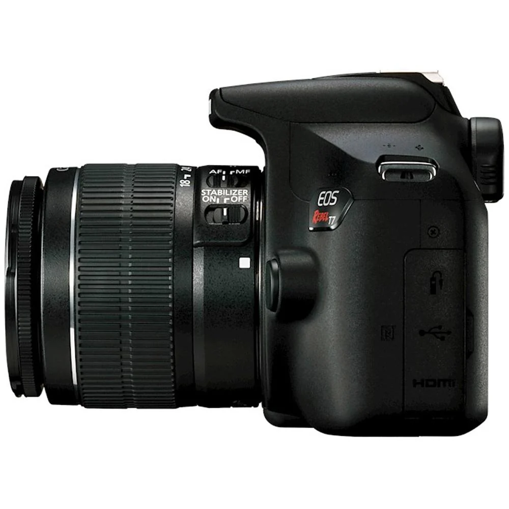 Canon EOS Rebel T7 DSLR with EF18-55mm + EF 75-300mm Zoom Kit + 3 Year Warranty - Image 9