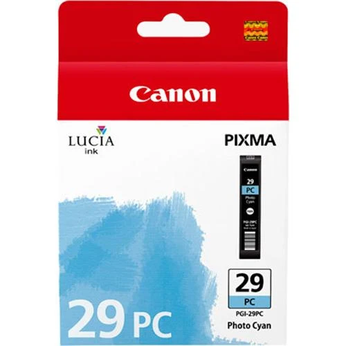 Canon PGI-29 PC - LUCIA Series Photo Cyan Ink Cartridge for Canon PIXMA PRO-1 Printer - Image 3