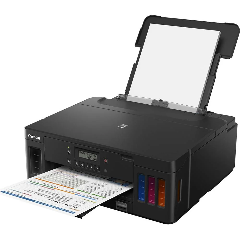Canon PIXMA G5020 MegaTank Desktop Wireless Single Function Inkjet Printer  - Open Box - Image 11