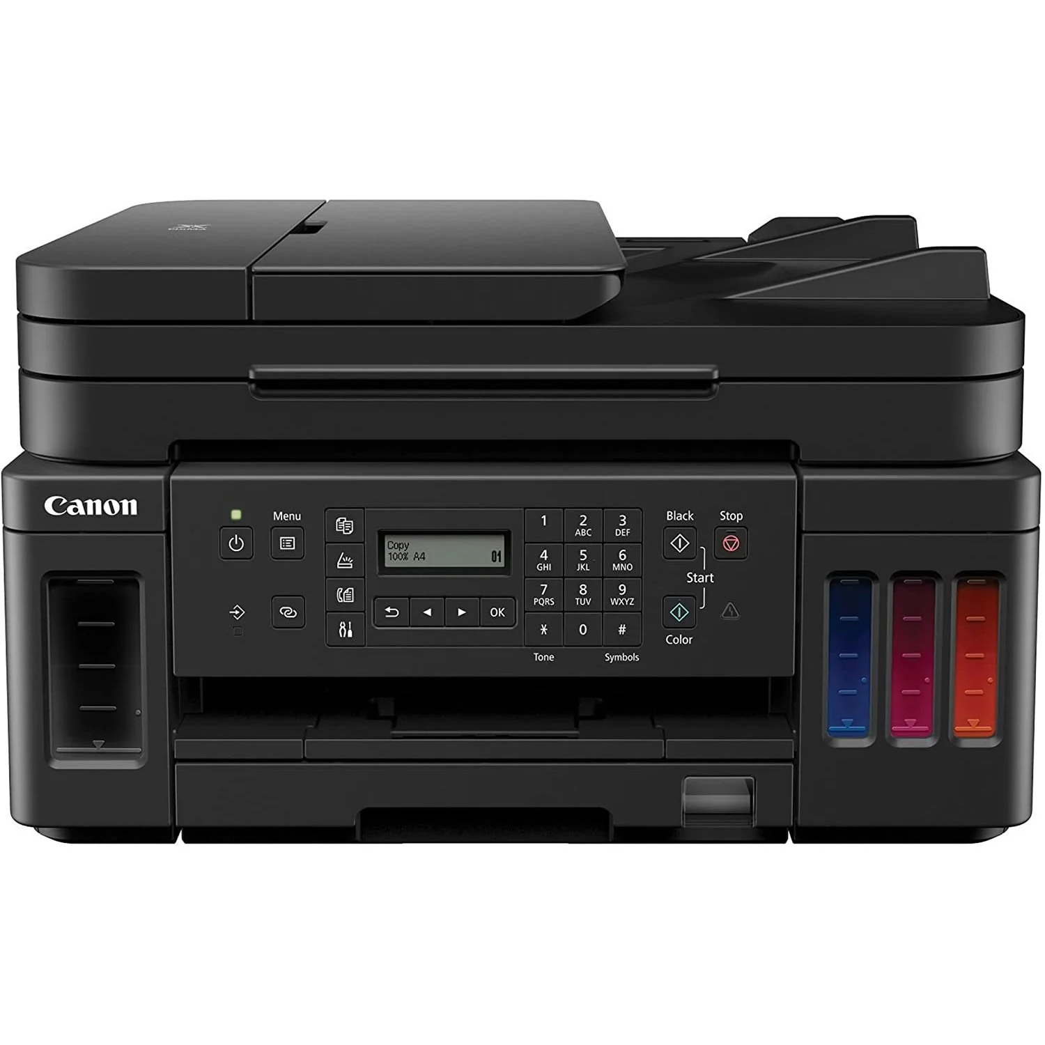 Canon PIXMA G7020 All-In-1 MegaTank Wireless Printer Copy Scan Fax Photo Office Bundle - Image 2