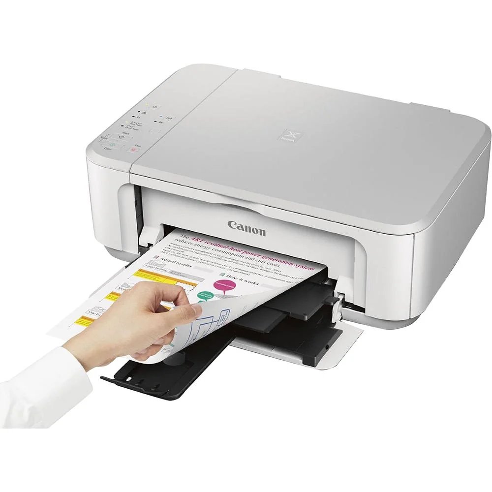 Canon Pixma MG3620 Wireless Inkjet All-In-One White Multifunction Printer - Image 4