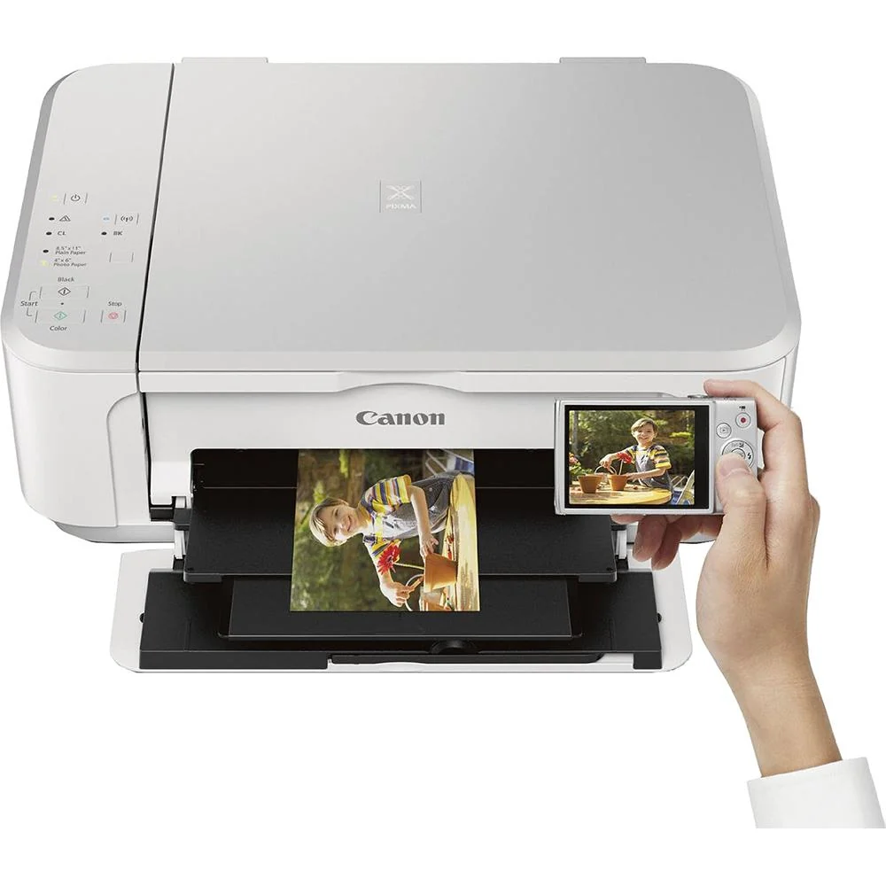 Canon Pixma MG3620 Wireless Inkjet All-In-One White Multifunction Printer - Image 5