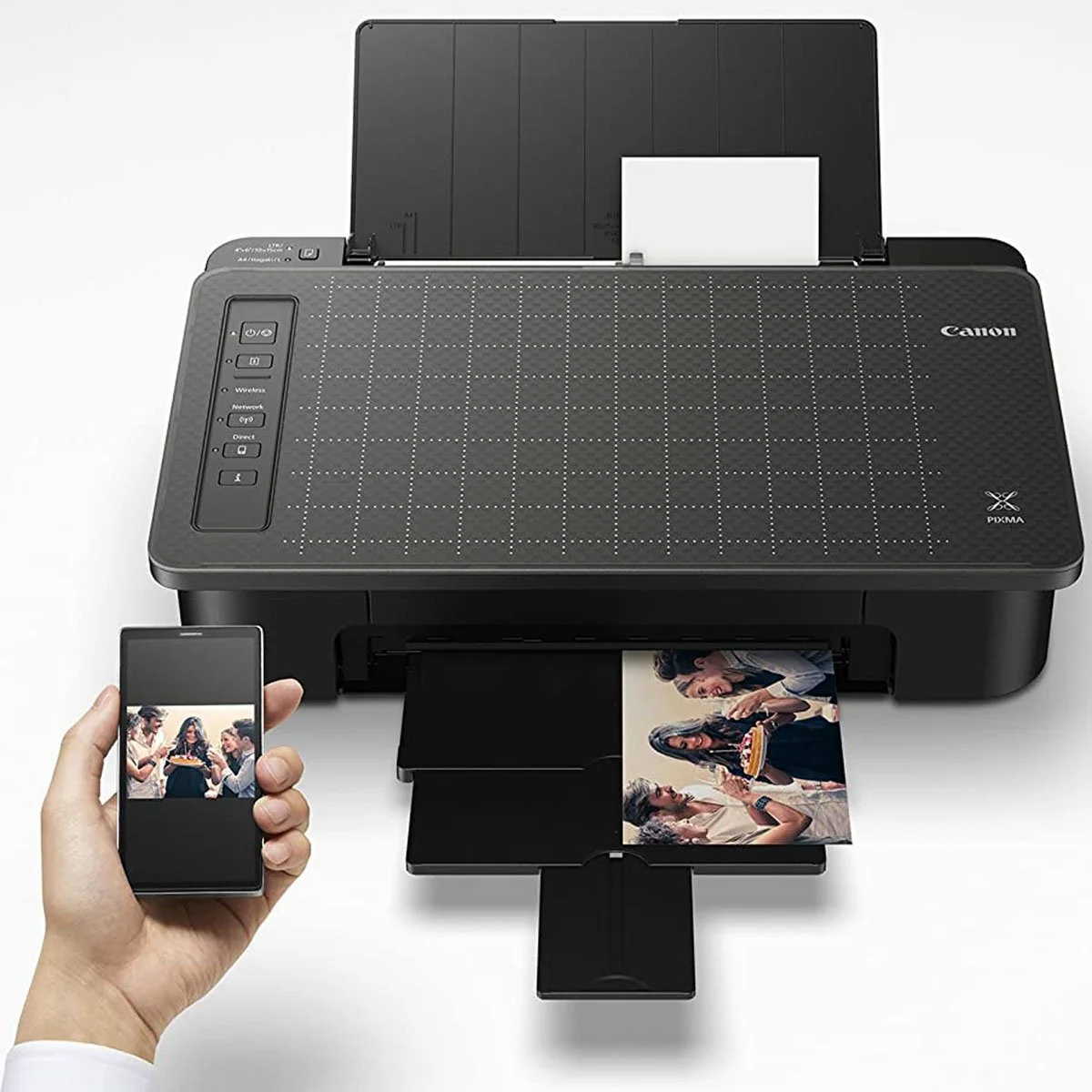 Canon PIXMA TS302 Wireless Inkjet Printer 2321C002 with WiFi Bluetooth AirPrint Bundle - Image 6
