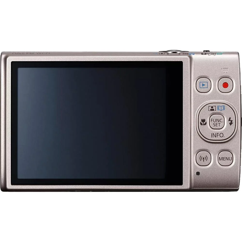 Canon PowerShot ELPH 360 HS A (Silver), 20.2MP CMOS, 12x Zoom, OIS, 1080p FHD