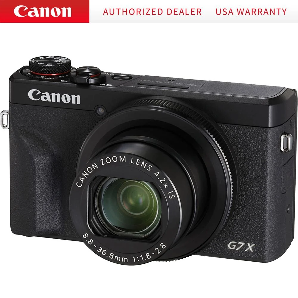 Canon PowerShot G7 X Mark III 20.1MP 4.2x Optical Zoom Digital Camera-Black(3637C001) - Image 12