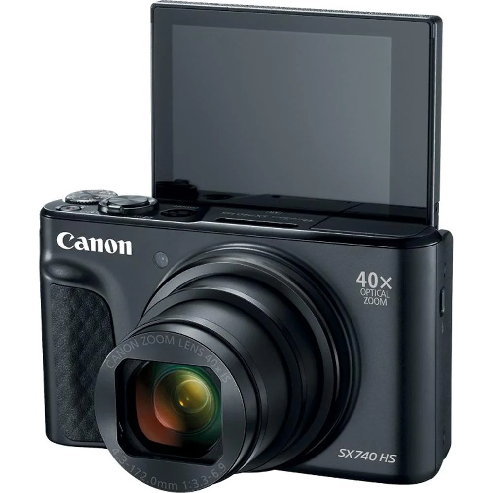 Canon PowerShot SX740 HS 20.3MP 40x Optical Zoom w/ 4K Video Recording Open Box - Image 3
