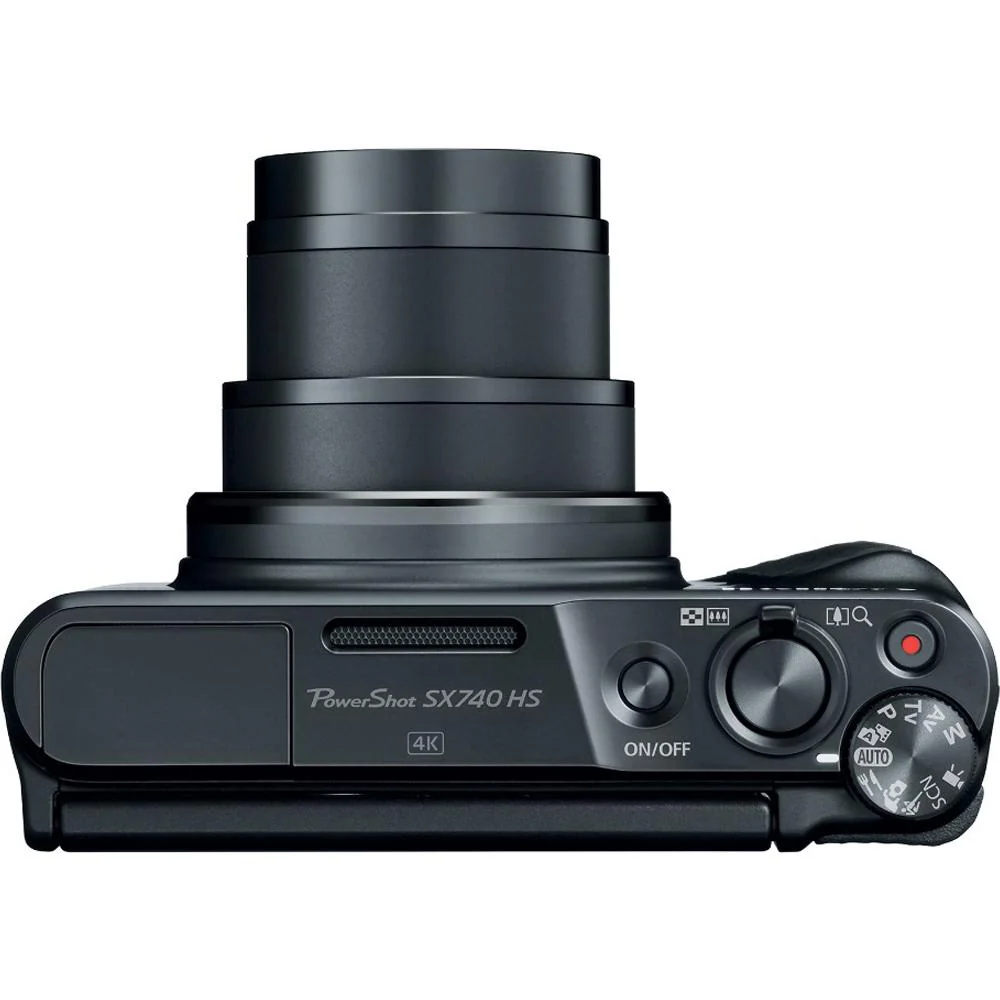 Canon PowerShot SX740 HS 20.3MP 4K Camera (Black) w/ 64GB Card + Camera Case - Image 7