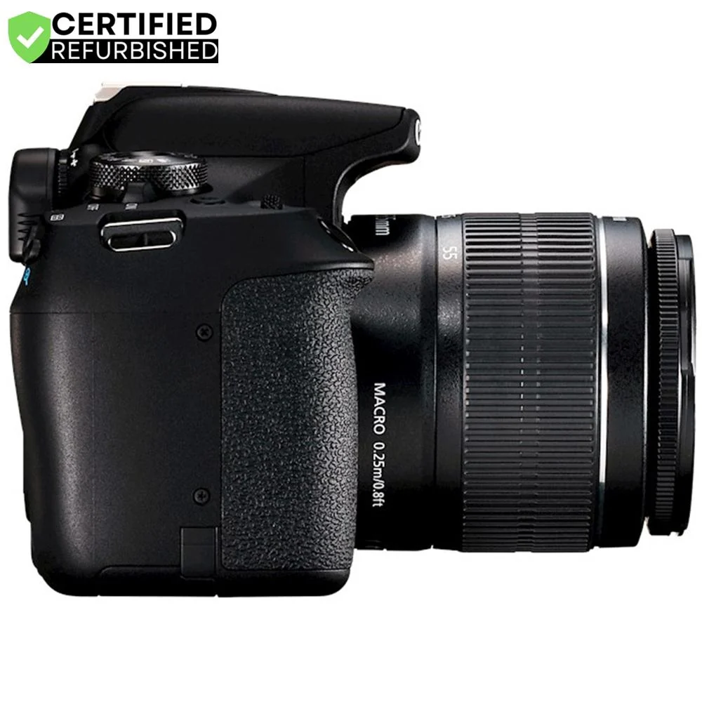 Canon T7 EOS Rebel DSLR Camera EF-S 18-55mm IS II + 500mm Telephoto Lens (Renewed) Kit - Image 9