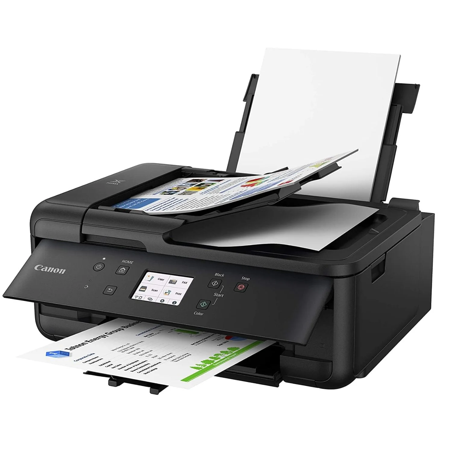 Canon TR7620a Wireless All-in-One Printer, Scanner, Copier, Fax Machine - 4452C023 - Image 5