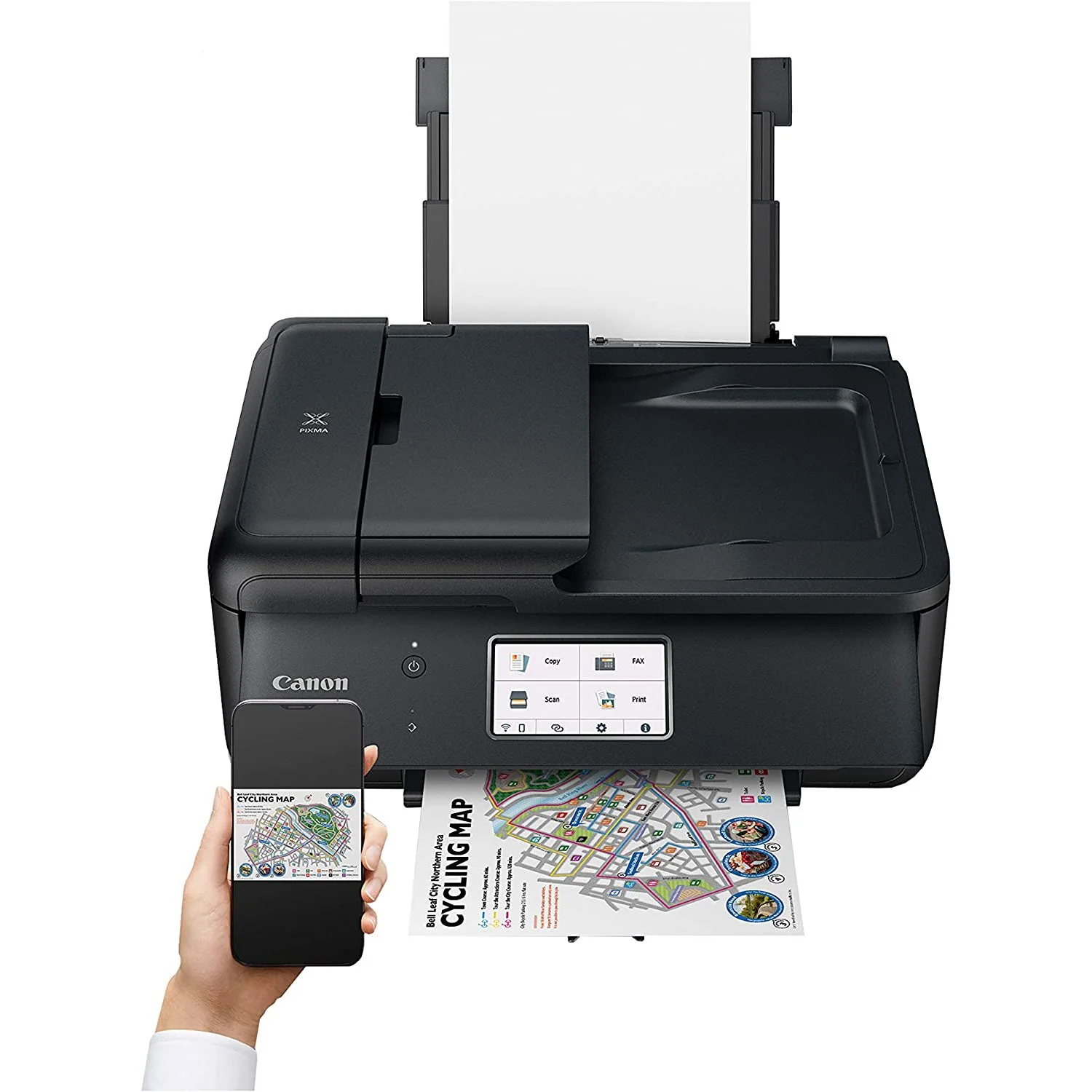 Canon TR8620a Wireless All-in-One Printer, Scanner, Copier, Fax Machine - 4451C032 - Image 9