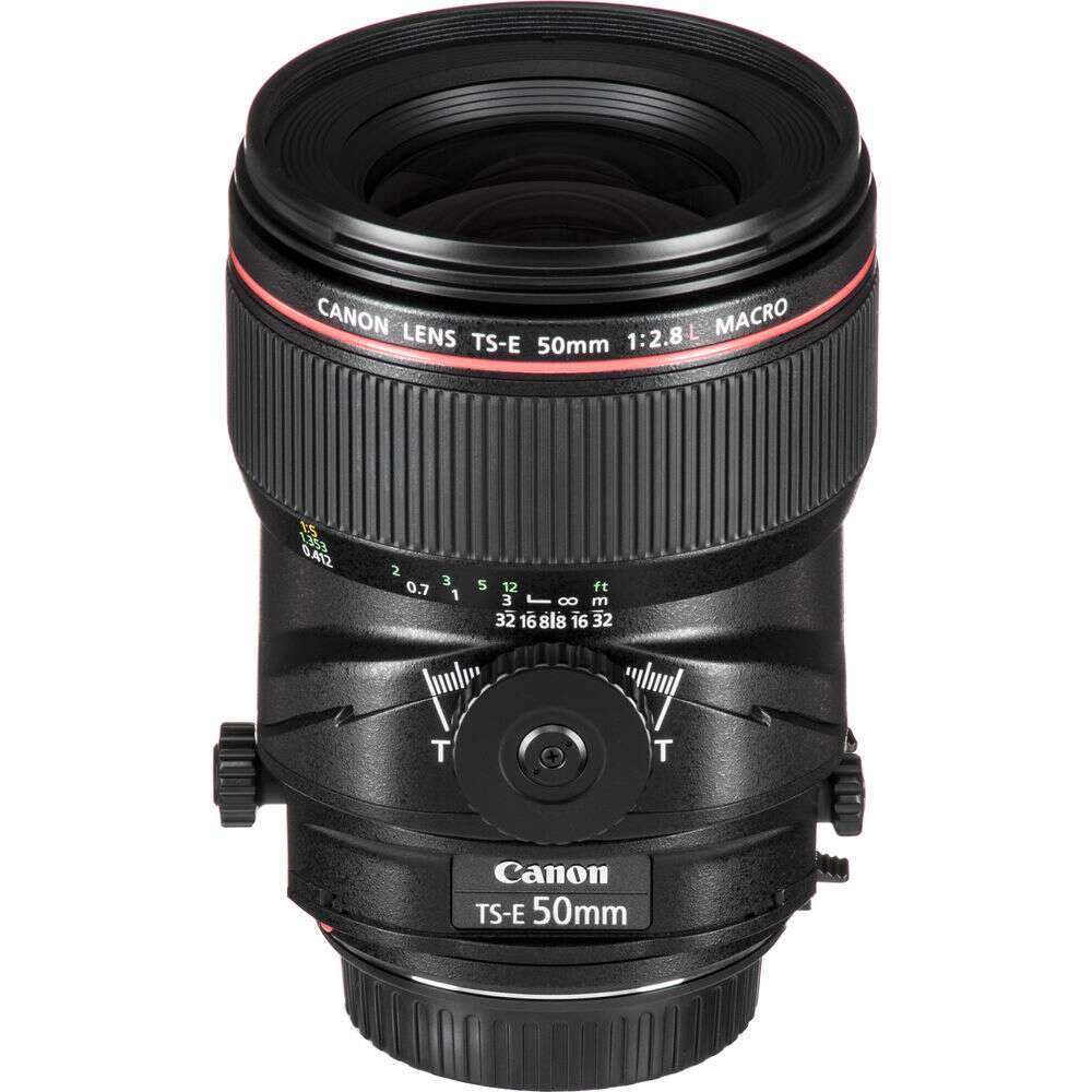 Canon TS-E 50mm f/2.8L Macro Tilt-Shift EF-Mount Lens + 64GB Accessories Bundle - Image 4