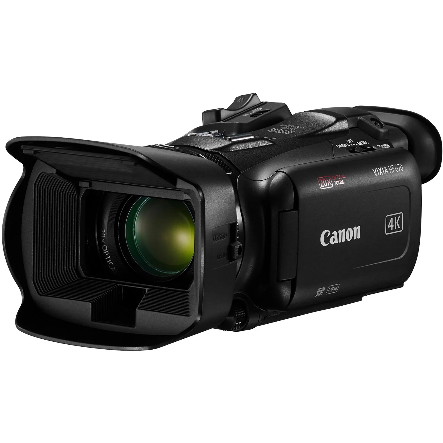 Canon Vixia HF G70 UHD 4K Camcorder Bundle Lexar 64GB SDXC Memory Card + Camera Bag - Image 4