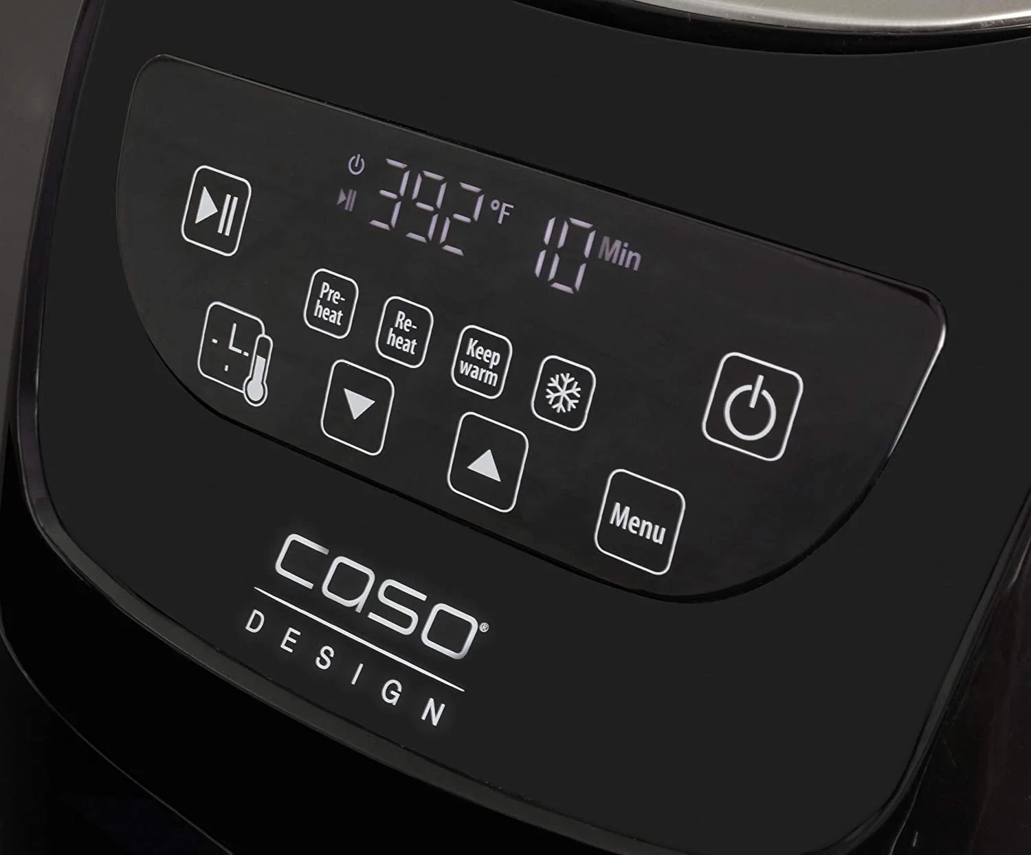 CASO AF 350 Convection Air Fryer, 3.2 qt. Capacity - Black (13179) - Image 10