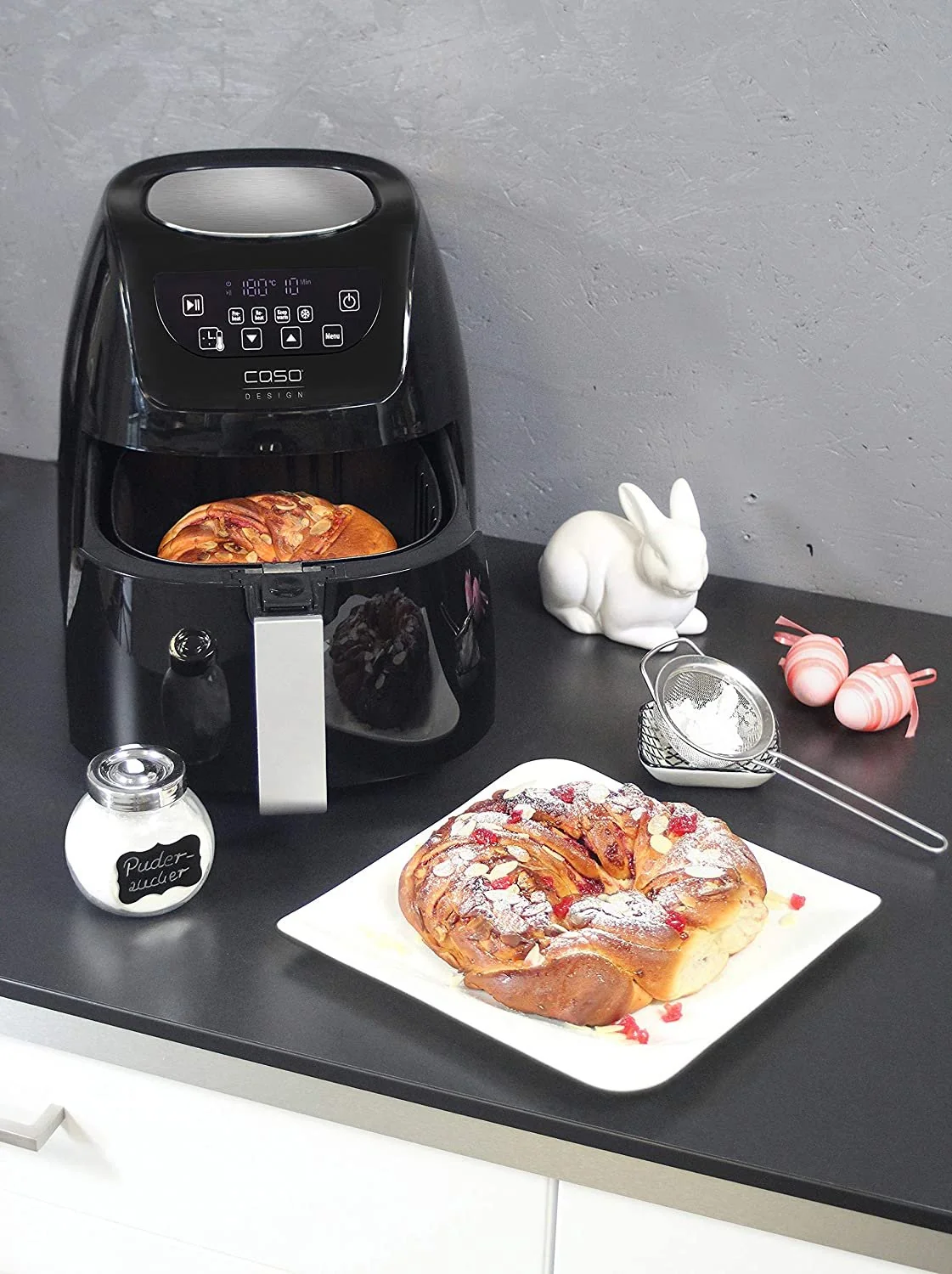 CASO AF 350 Convection Air Fryer, 3.2 qt. Capacity - Black (13179) - Image 6