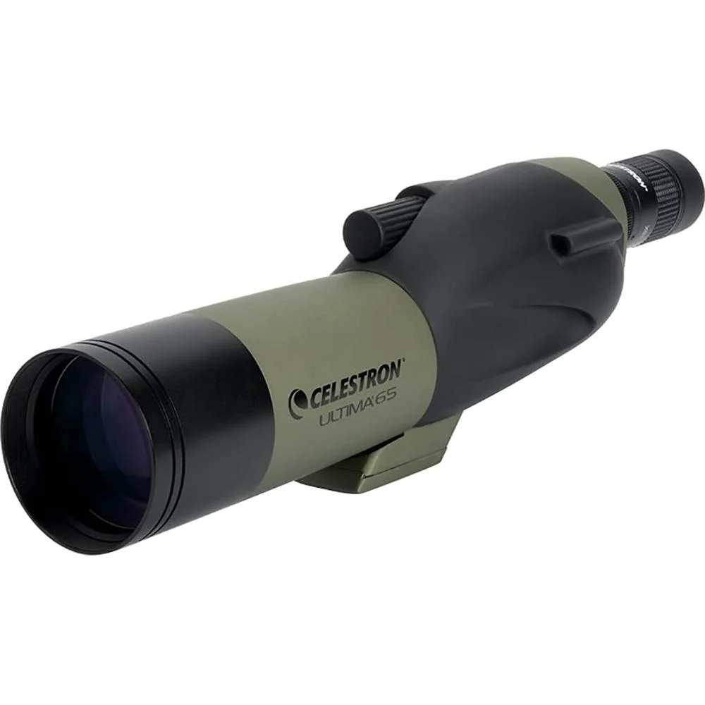 Celestron Ultima 65 Straight Spotting Scope 18-55x Zoom Open Box+1 Year Warranty - Image 2