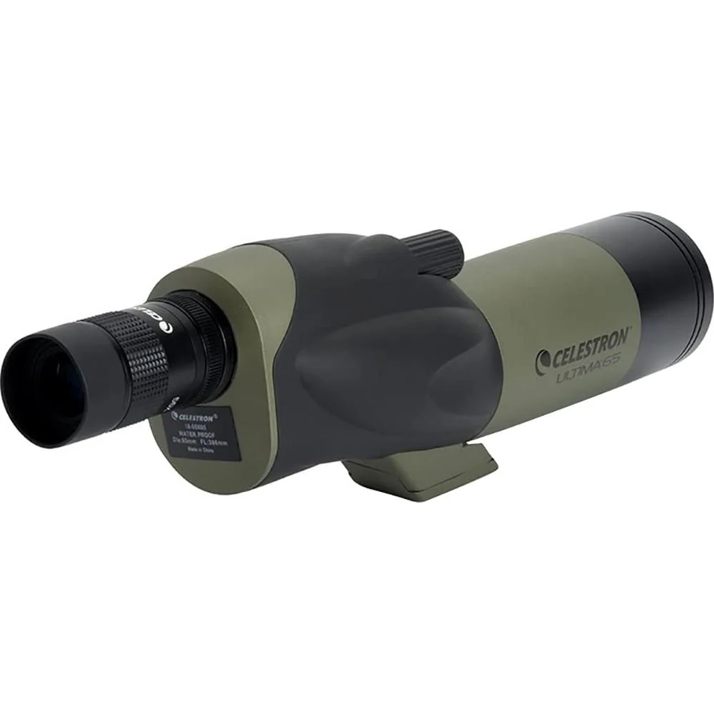 Celestron Ultima 65 Straight Spotting Scope 18-55x Zoom Open Box+1 Year Warranty - Image 3