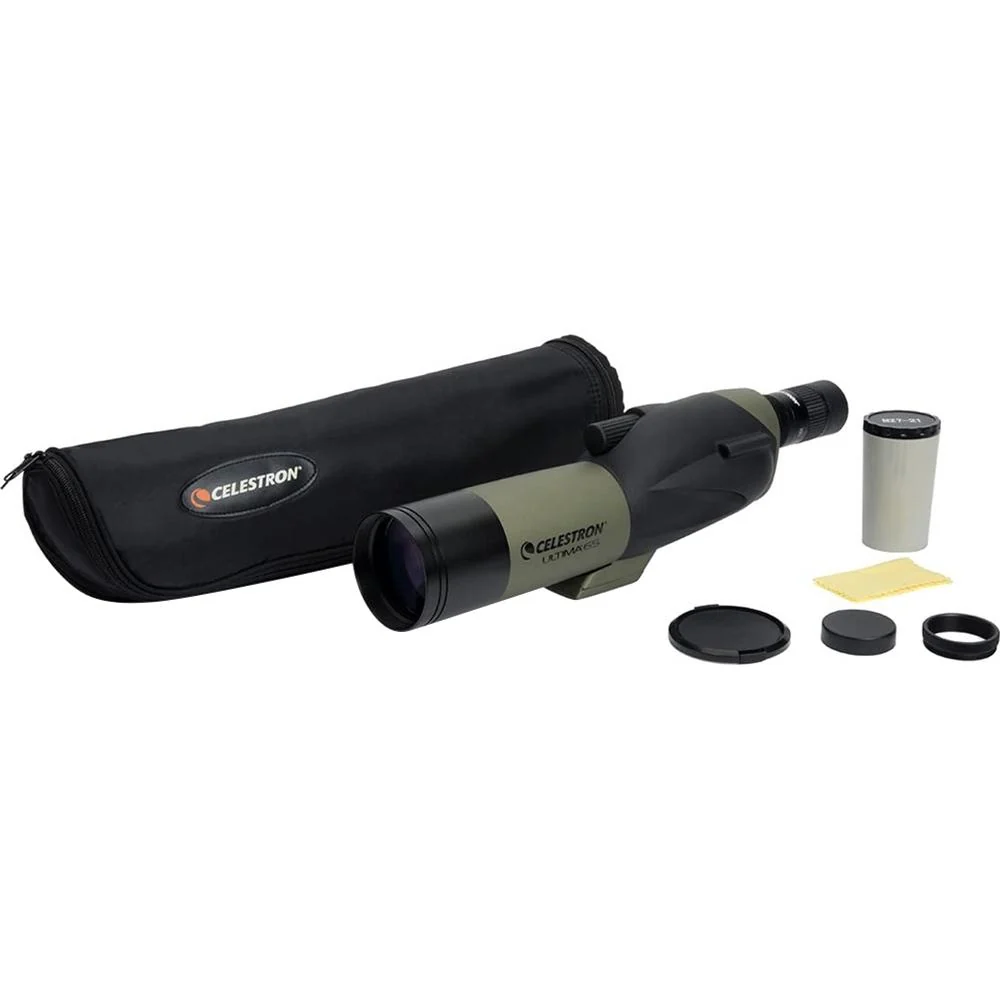 Celestron Ultima 65 Straight Spotting Scope 18-55x Zoom Open Box+1 Year Warranty - Image 7