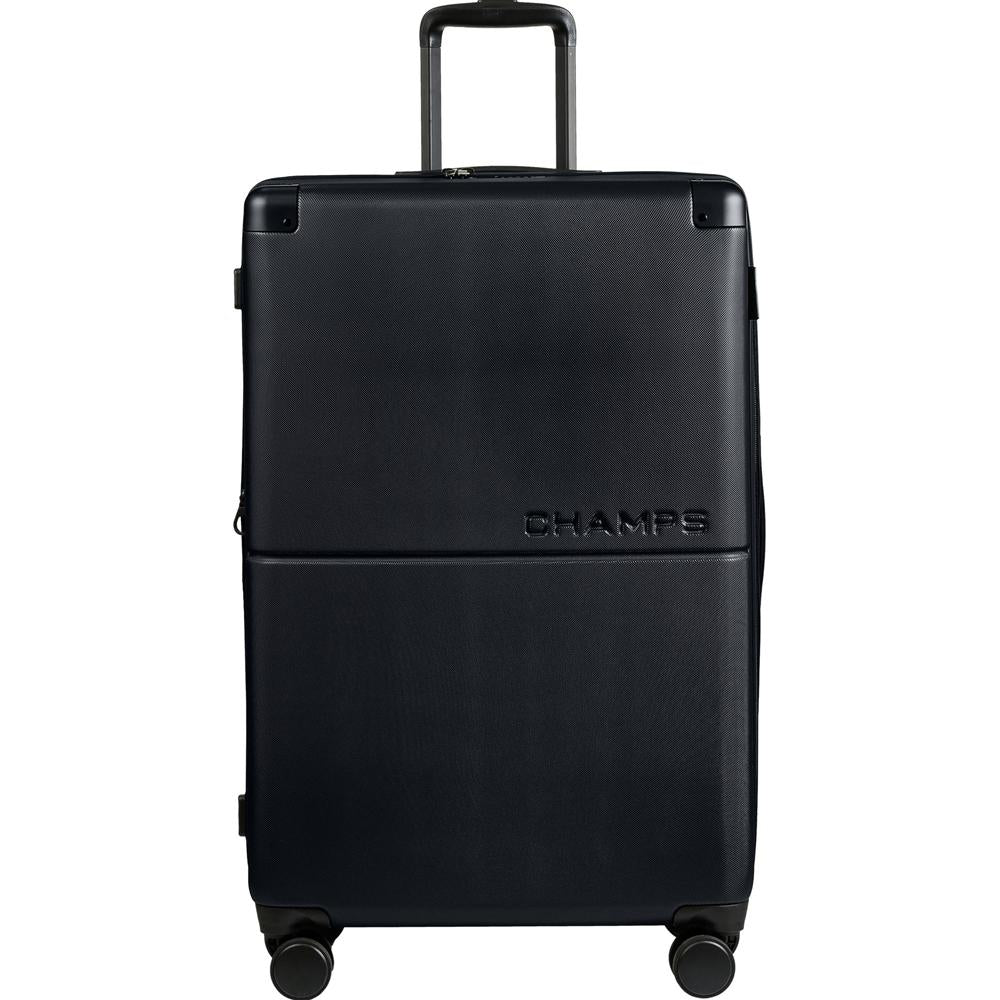 Champs Earth Collection 3-piece Hardside Luggage Set in Black - S1034-BLACK - Image 2