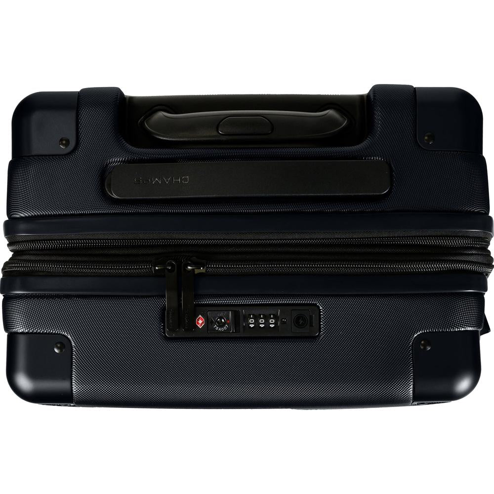 Champs Earth Collection 3-piece Hardside Luggage Set in Black - S1034-BLACK - Image 9