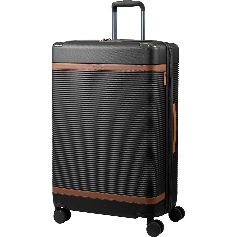 Champs Vintage III 3-Piece Luggage Set in Black - S1033-BLACK - Image 4