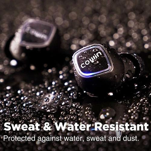 Cowin KY02 True Wireless Bluetooth Sports Eearbuds, Black - Image 10
