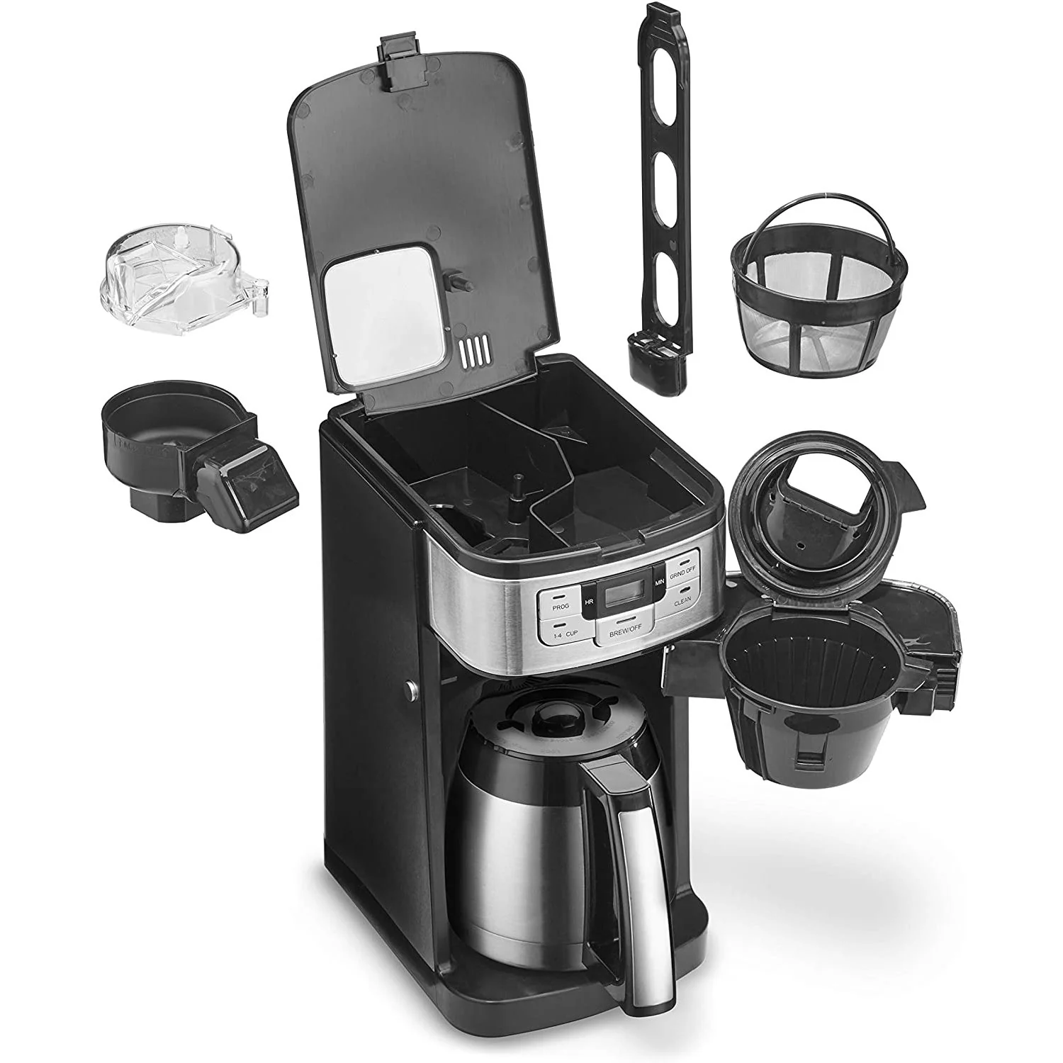 Cuisinart 10-Cup Automatic Grind and Brew Thermal Coffeemaker (DGB-450) - Image 2