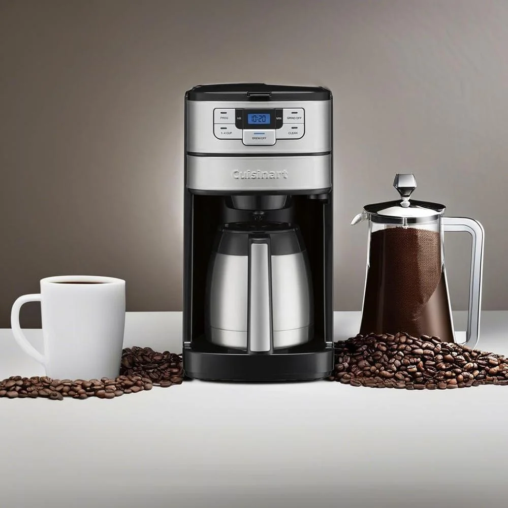 Cuisinart 10-Cup Automatic Grind and Brew Thermal Coffeemaker (DGB-450) - Open Box - Image 9