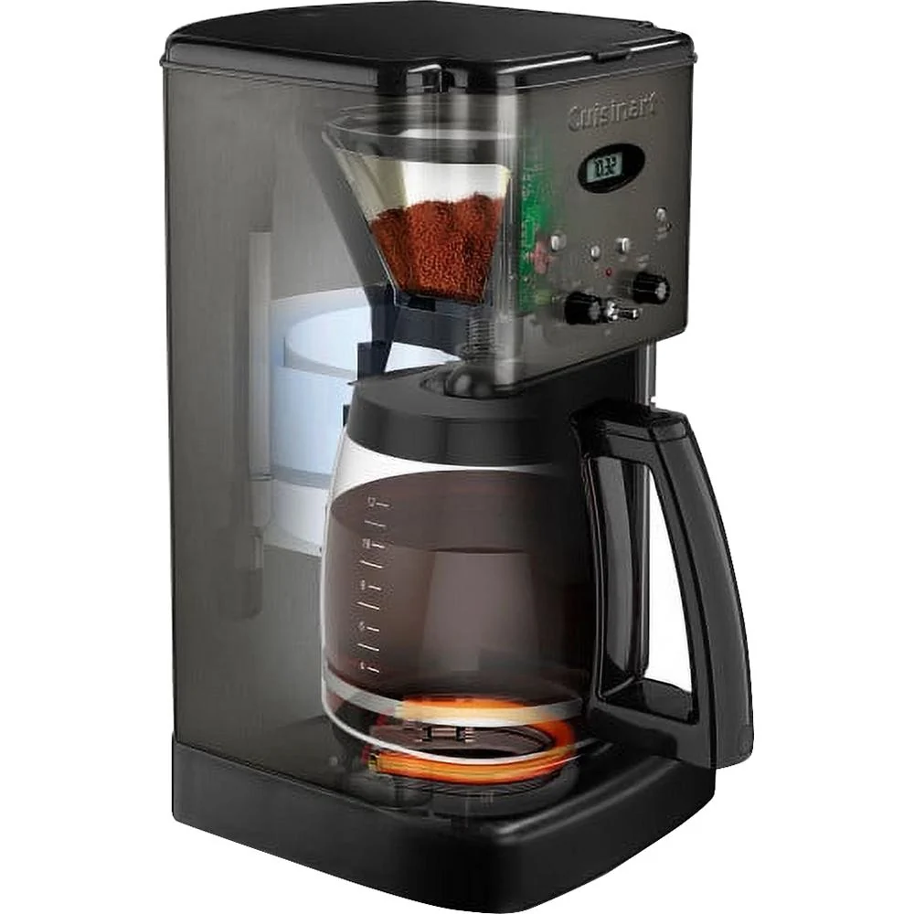Cuisinart 12 Cup Coffeemaker ;Stainless Steel Black DCC-1220BKS (Refurbished) - Open Box - Image 5