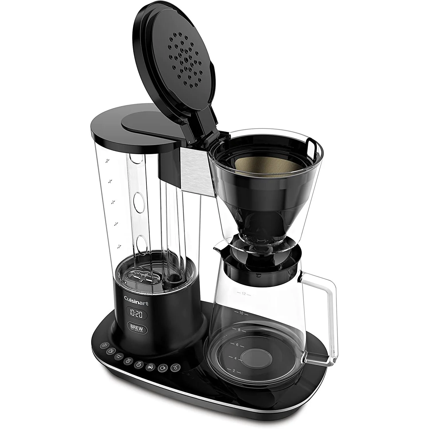 Cuisinart 12-Cup Programmable Coffeemaker, DCC-4000P1, Try New Iced Coffee Blends - Image 2