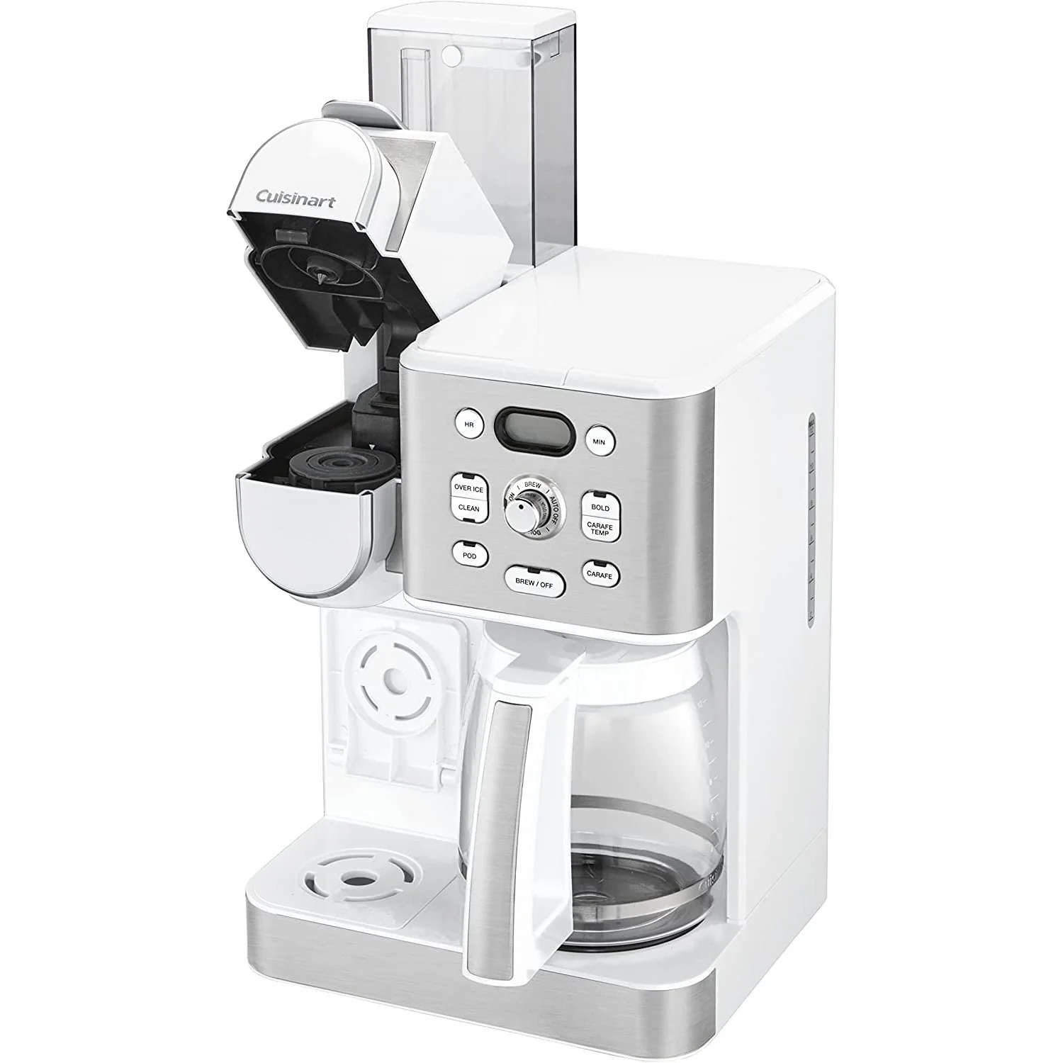 Cuisinart 2-IN-1 Center Combo Brewer Coffee Maker, White - Image 3