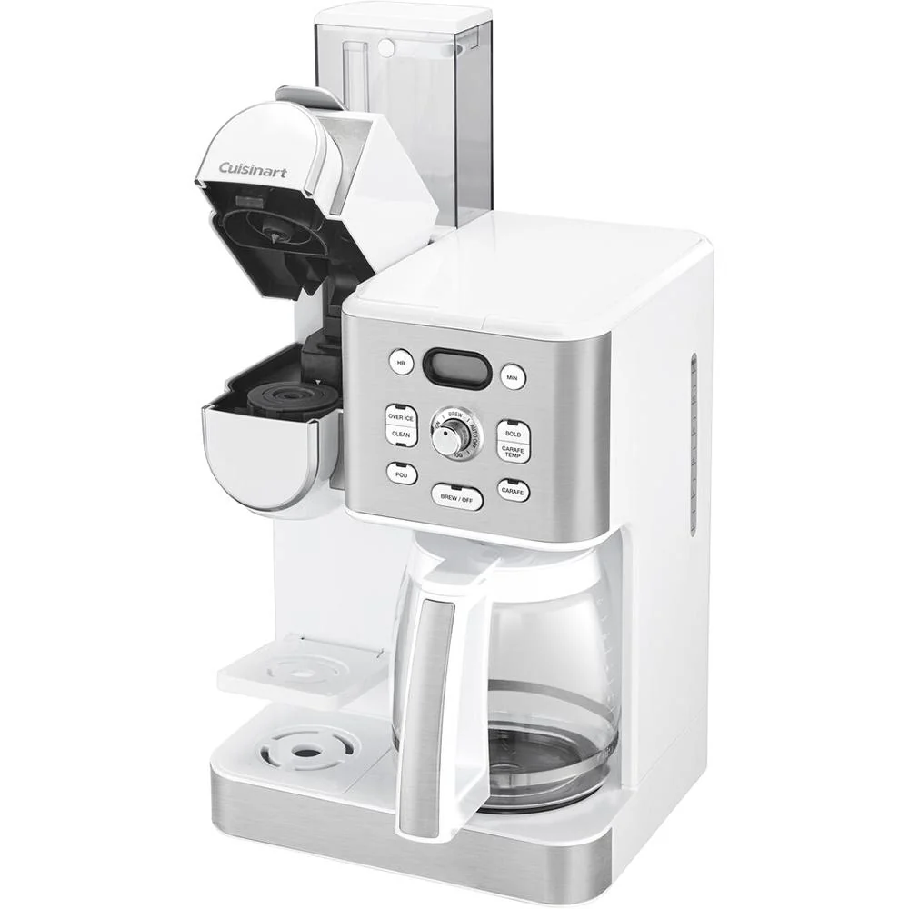 Cuisinart 2-IN-1 Center Combo Brewer Coffee Maker, White - Open Box - Image 2