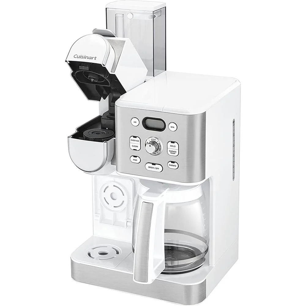 Cuisinart 2-IN-1 Center Combo Brewer Coffee Maker, White - Open Box - Image 3