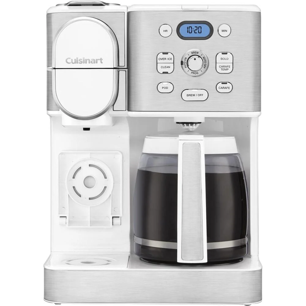 Cuisinart 2-IN-1 Center Combo Brewer Coffee Maker, White - Open Box - Image 5