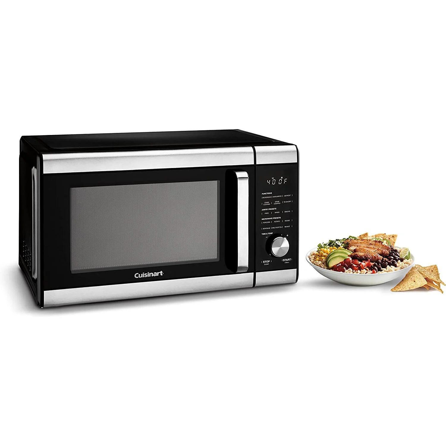 Cuisinart 3-in-1 Microwave AirFryer Plus, Black (AMW-90) - Image 7